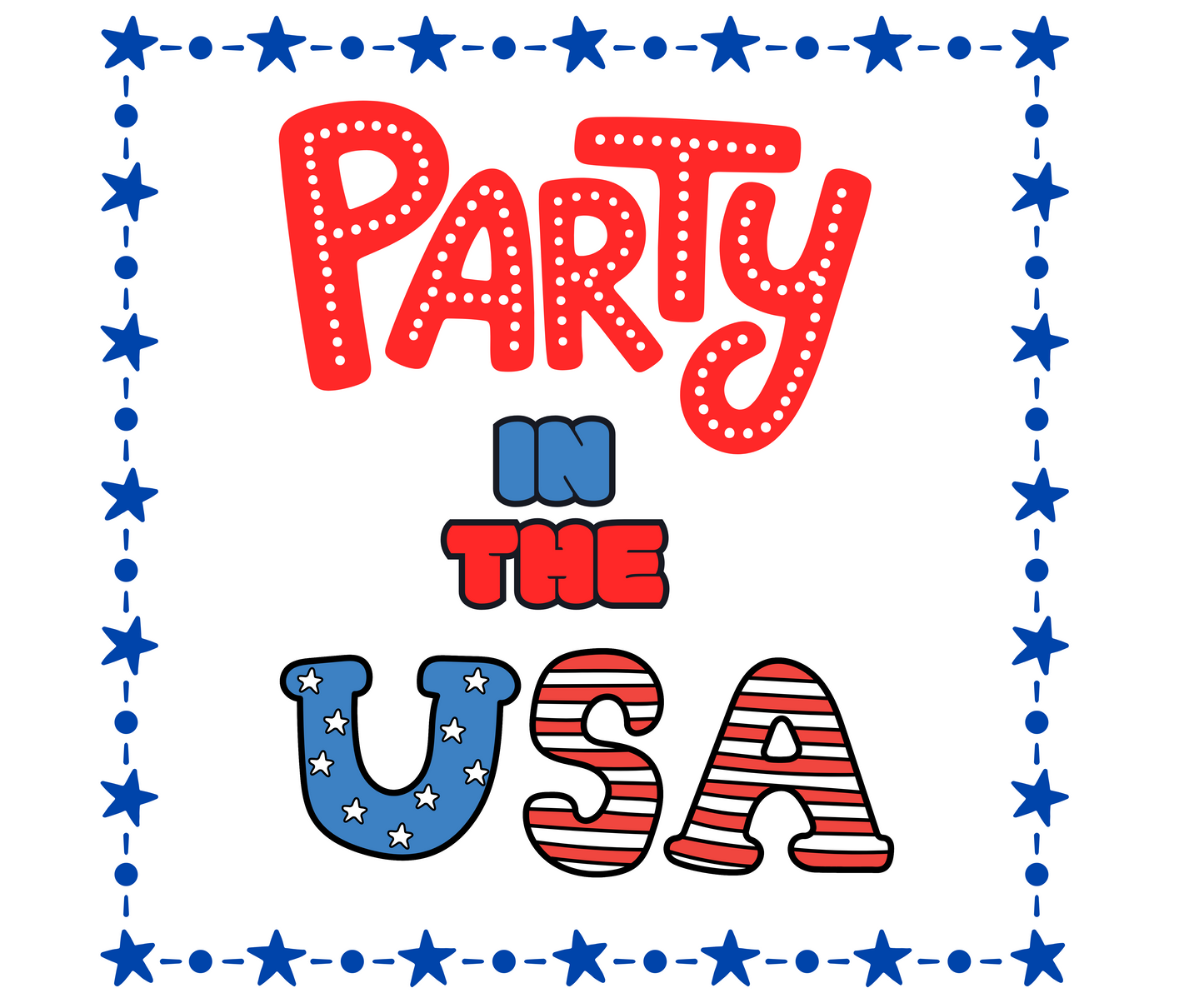 4th of July SVG