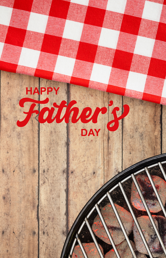 Jumbo Father’s Day Card - BBQ