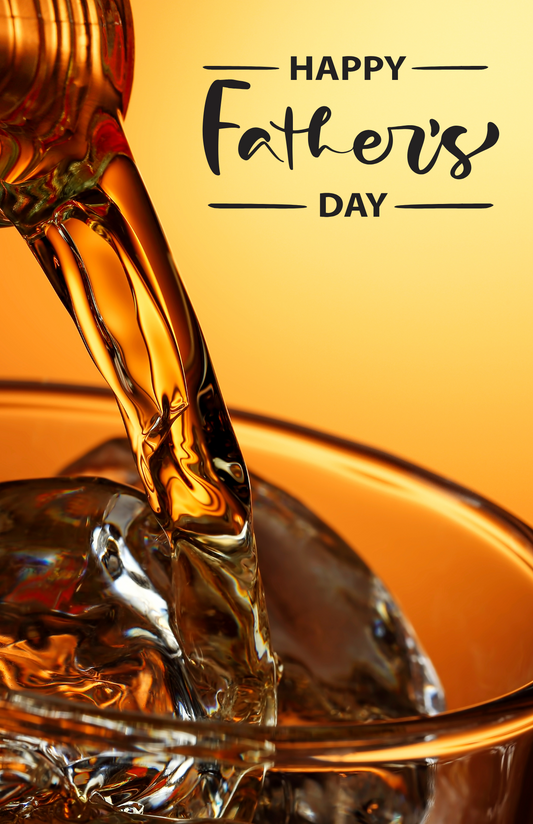Jumbo Father’s Day Card - Whiskey