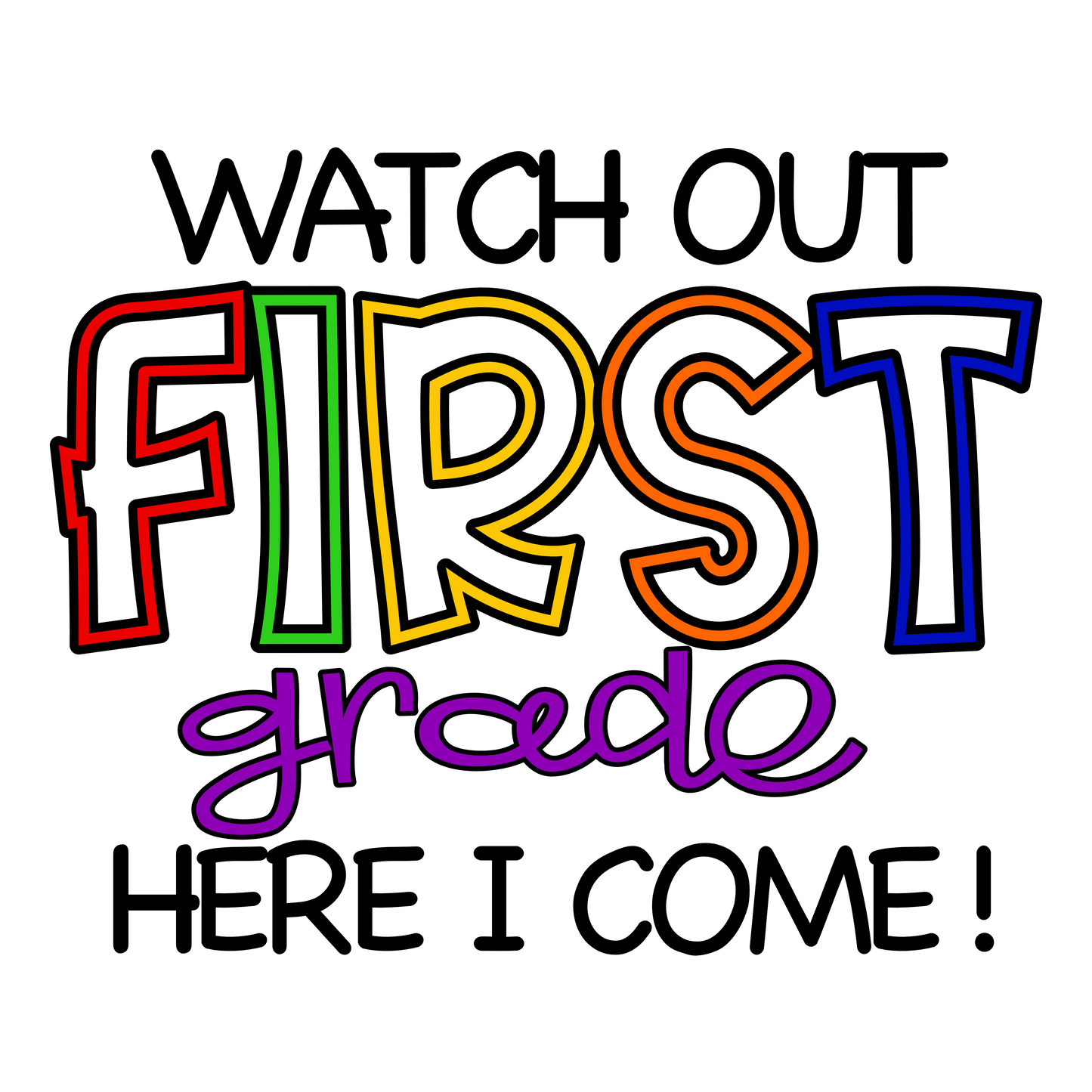 B2S - Watch Out Tshirt Designs