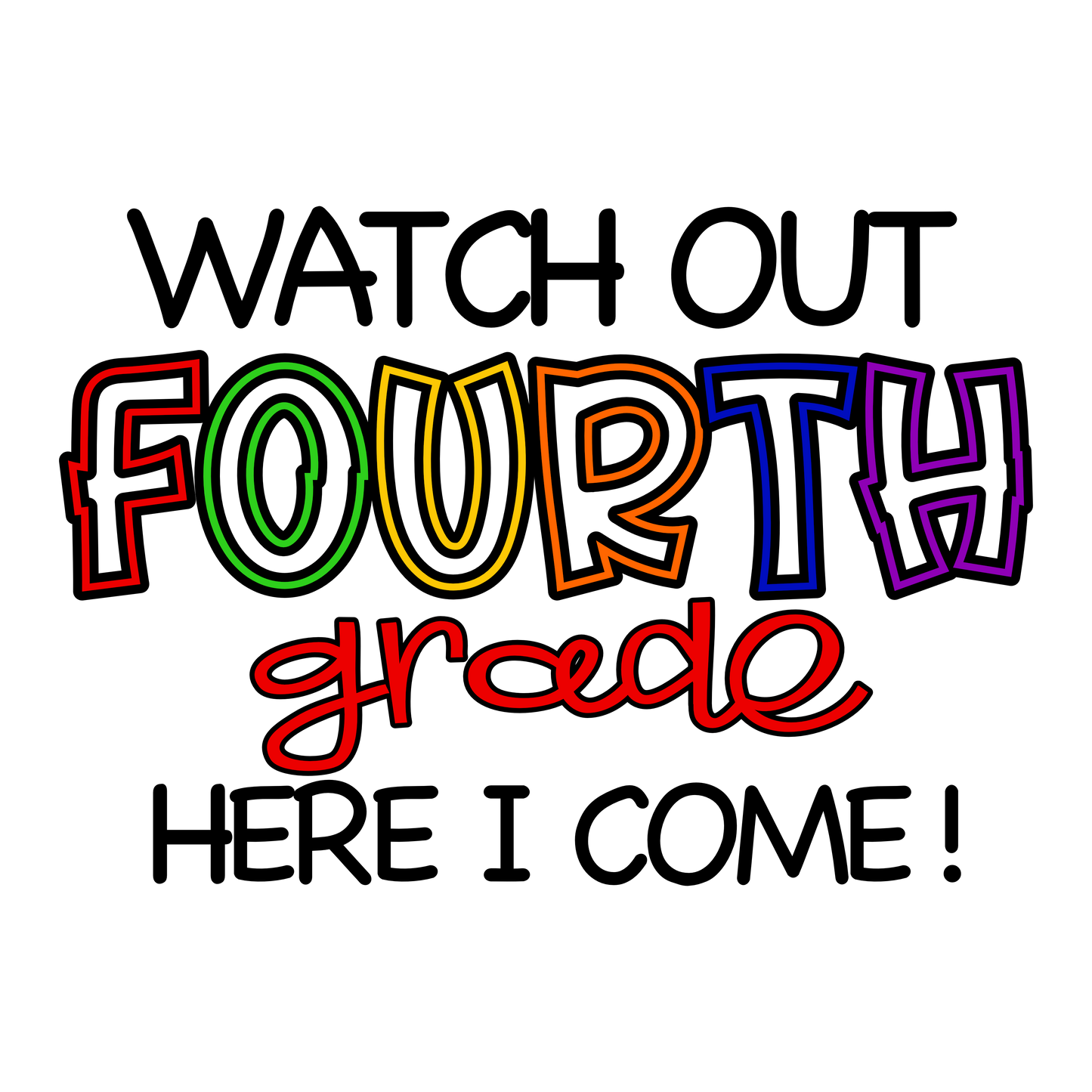 B2S - Watch Out Tshirt Designs