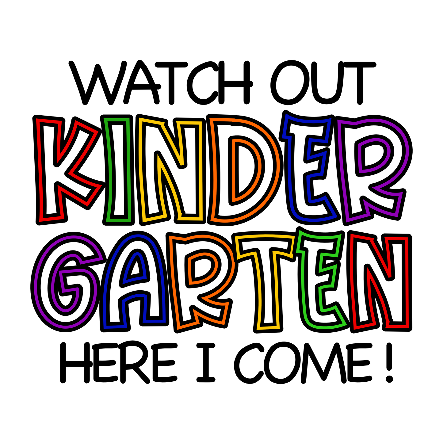 B2S - Watch Out Tshirt Designs