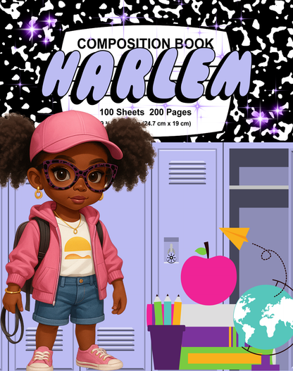 Composition Notebook Designs - Editable Templates